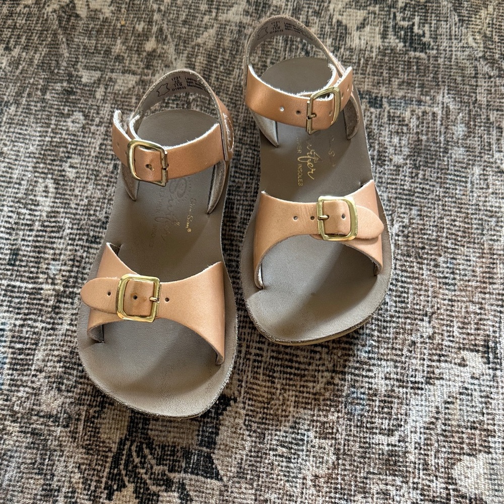 Sun San Surfer Sandals Rose Gold